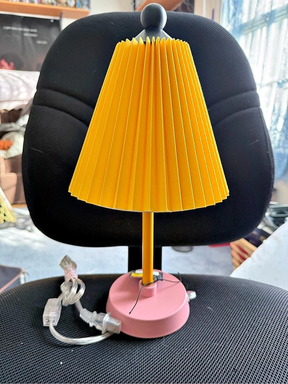 Hobby Lobby Pencil Lamp Yellow & Pink